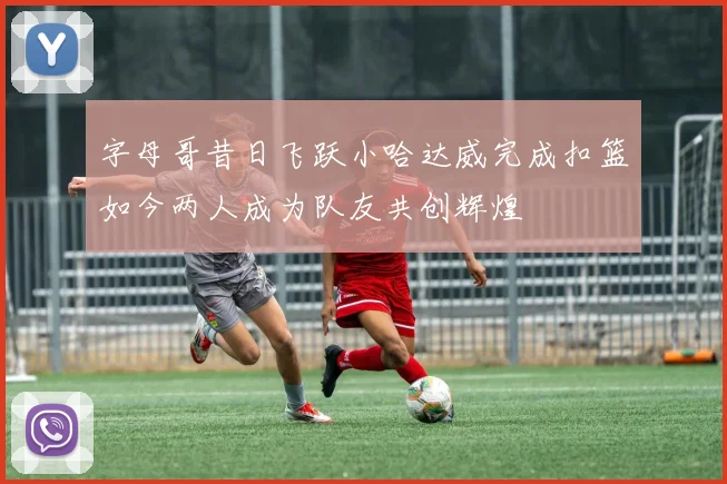 字母哥昔日飞跃小哈达威完成扣篮如今两人成为队友共创辉煌